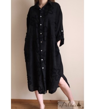 Nauja susagstoma suknelė - tunika su kišenėmis